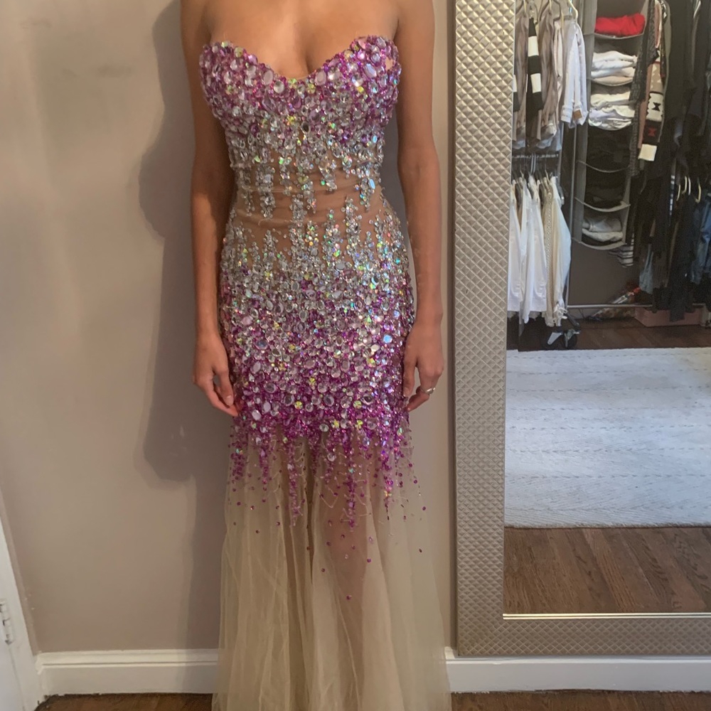 Glitz galore gown